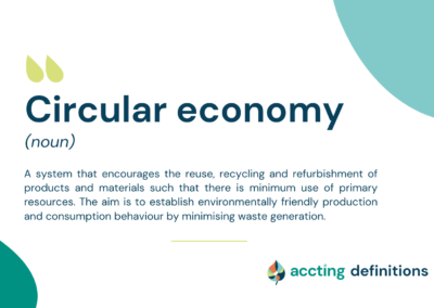 What does circular economy mean?
