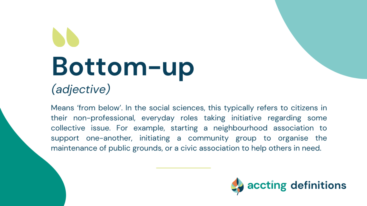 what-does-bottom-up-mean-accting