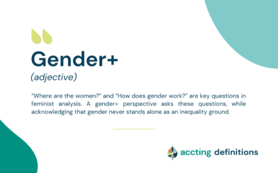 What does gender+ mean?