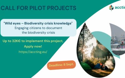 Apply to implement a project on engaging citizens to document the biodiversity crisis!