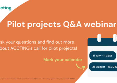 Pilot projects Q&A webinars