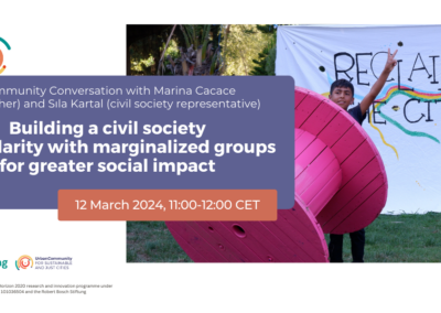 Building a civil society in solidarity with marginalized groups for greater social impact