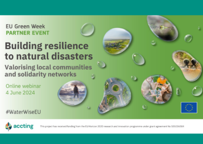 ACCTING Webinar: Building resilience to natural disasters