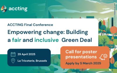 Bring a poster to ACCTING’s Final Conference!