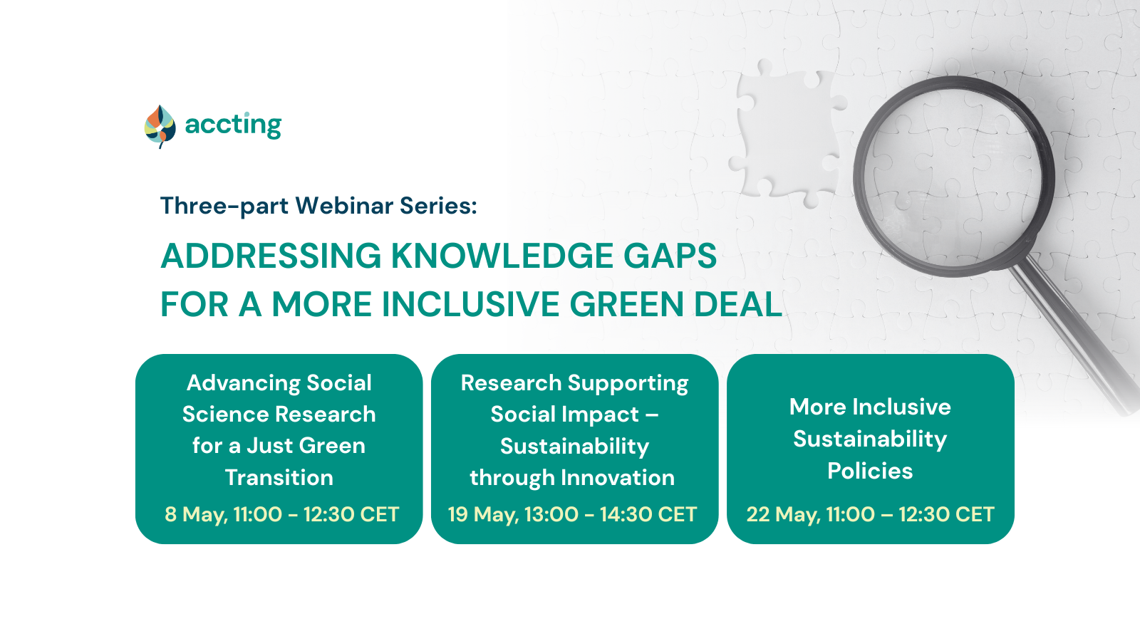 Webinar series: Addressing Knowledge Gaps for a More Inclusive Green ...