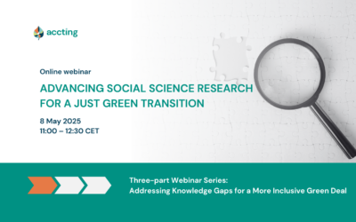 Webinar: Advancing Social Science Research for a Just Green Transition