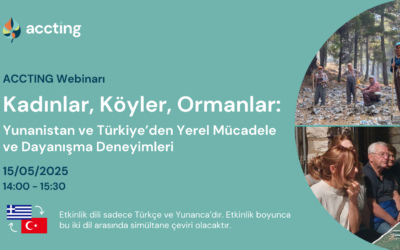 Kadınlar, Köyler, Ormanlar: Yunanistan ve Türkiye’den Yerel Mücadele ve Dayanışma Deneyimleri